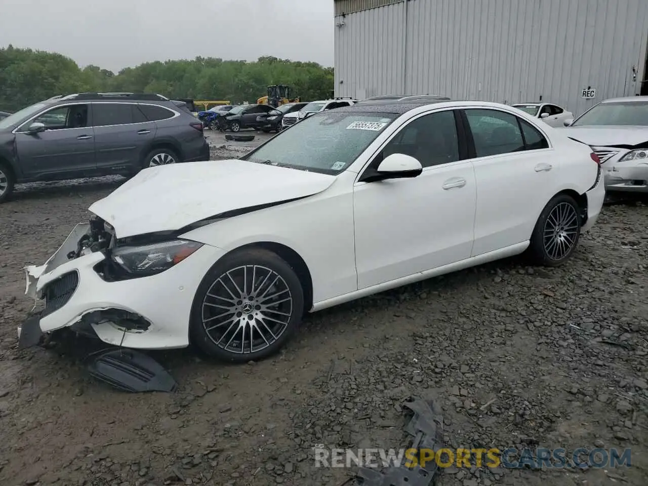 1 Photograph of a damaged car W1KAF4HB1PR148511 MERCEDES-BENZ C-CLASS 2023