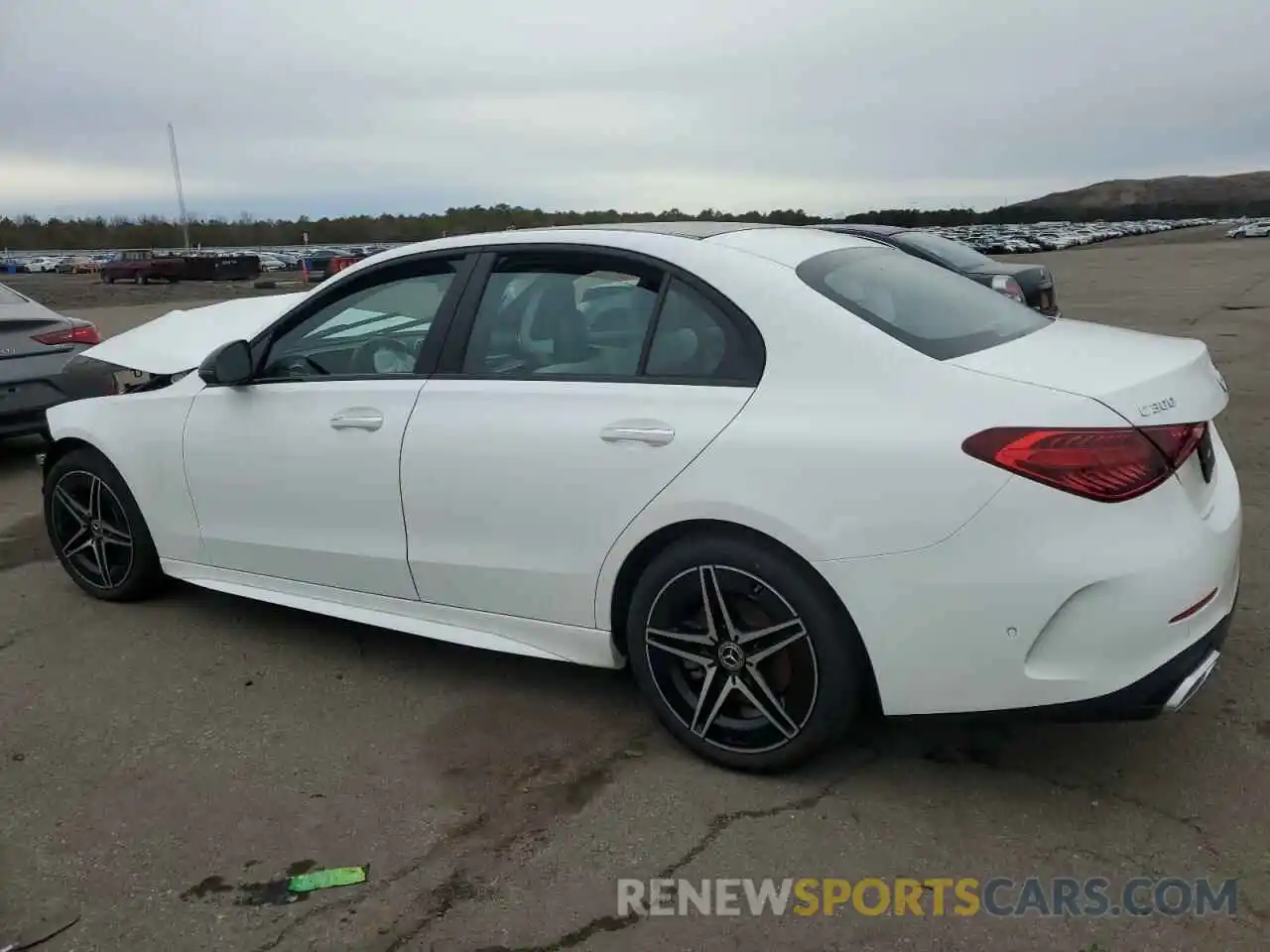 2 Photograph of a damaged car W1KAF4HB2PR151854 MERCEDES-BENZ C-CLASS 2023