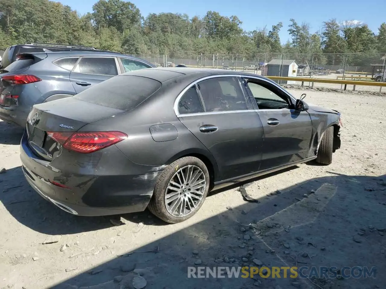 3 Photograph of a damaged car W1KAF4HB3PR090630 MERCEDES-BENZ C-CLASS 2023