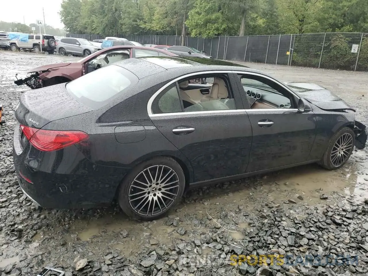 3 Photograph of a damaged car W1KAF4HB3PR098985 MERCEDES-BENZ C-CLASS 2023