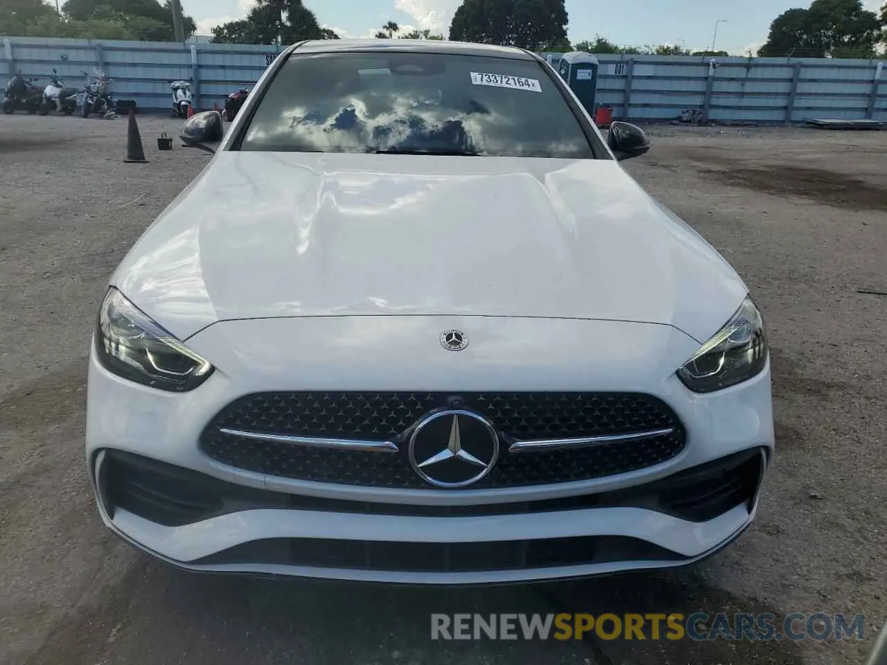 5 Photograph of a damaged car W1KAF4HB3PR130933 MERCEDES-BENZ C-CLASS 2023
