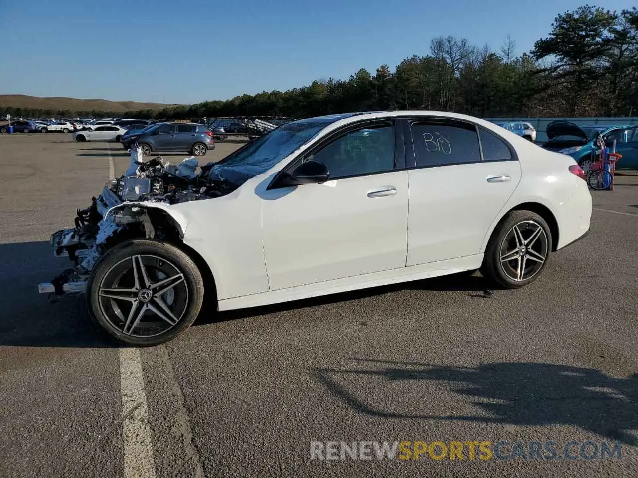 1 Photograph of a damaged car W1KAF4HB3PR150812 MERCEDES-BENZ C-CLASS 2023