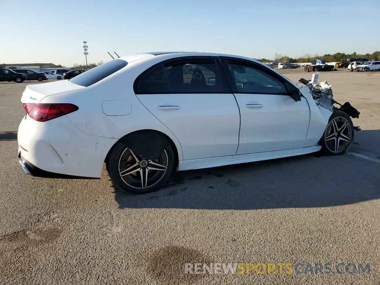 3 Photograph of a damaged car W1KAF4HB3PR150812 MERCEDES-BENZ C-CLASS 2023