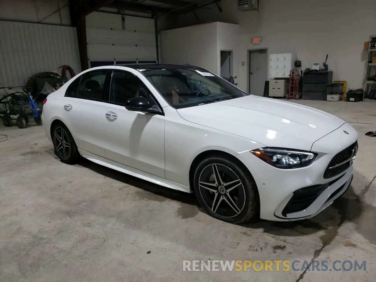4 Photograph of a damaged car W1KAF4HB4PR081628 MERCEDES-BENZ C-CLASS 2023