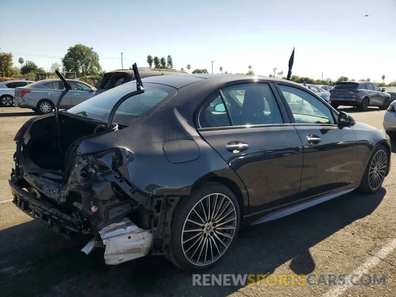 3 Photograph of a damaged car W1KAF4HB4PR095951 MERCEDES-BENZ C-CLASS 2023