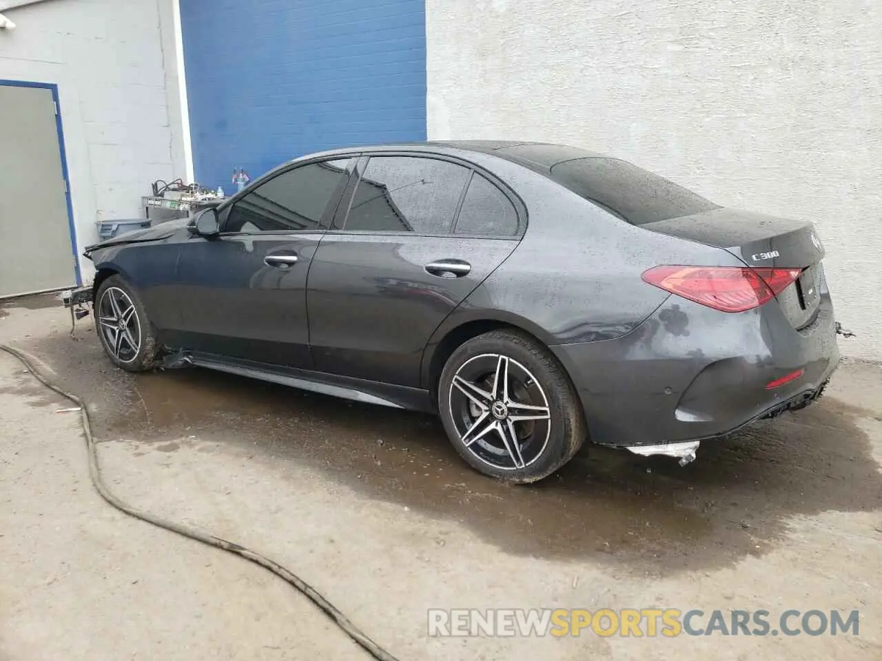 2 Photograph of a damaged car W1KAF4HB4PR108908 MERCEDES-BENZ C-CLASS 2023