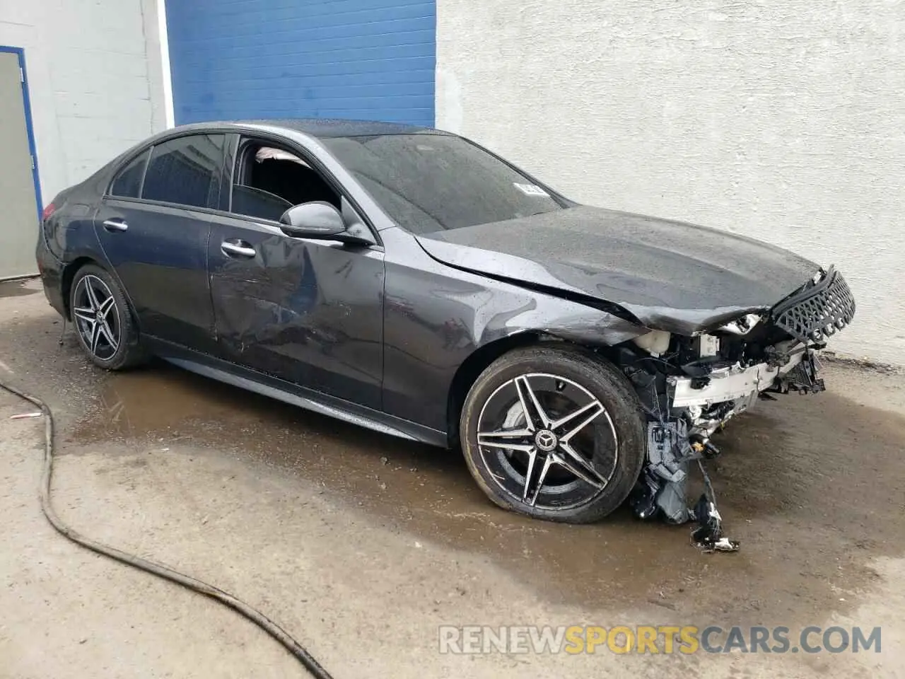 4 Photograph of a damaged car W1KAF4HB4PR108908 MERCEDES-BENZ C-CLASS 2023