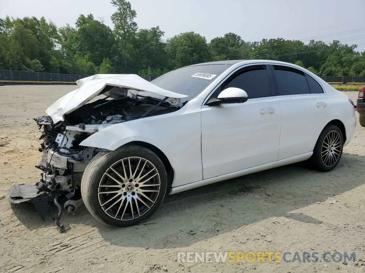 1 Photograph of a damaged car W1KAF4HB5PR078799 MERCEDES-BENZ C-CLASS 2023