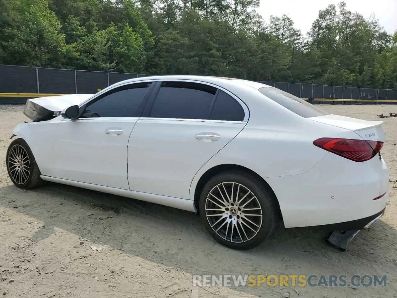 2 Photograph of a damaged car W1KAF4HB5PR078799 MERCEDES-BENZ C-CLASS 2023