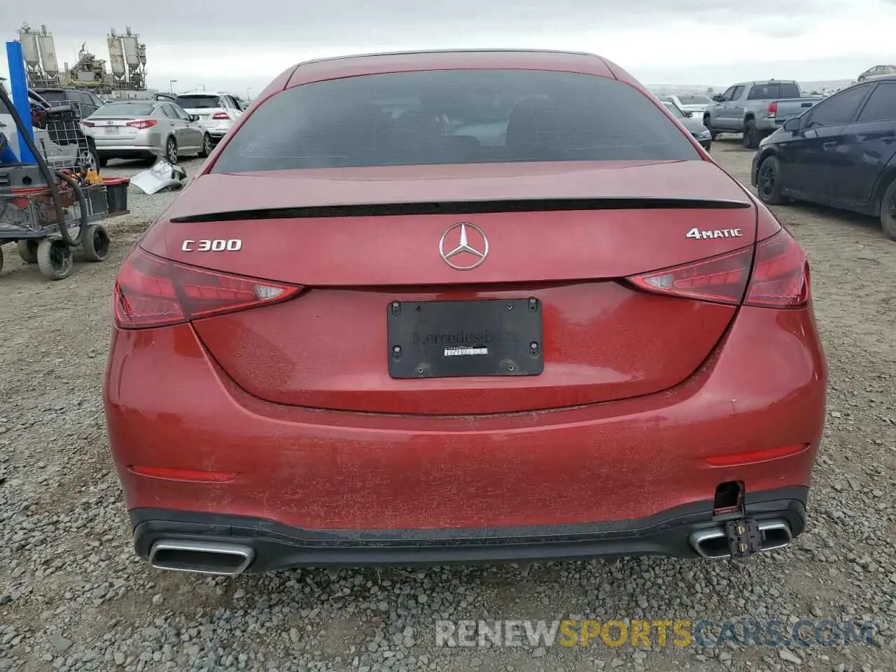6 Photograph of a damaged car W1KAF4HB5PR080665 MERCEDES-BENZ C-CLASS 2023