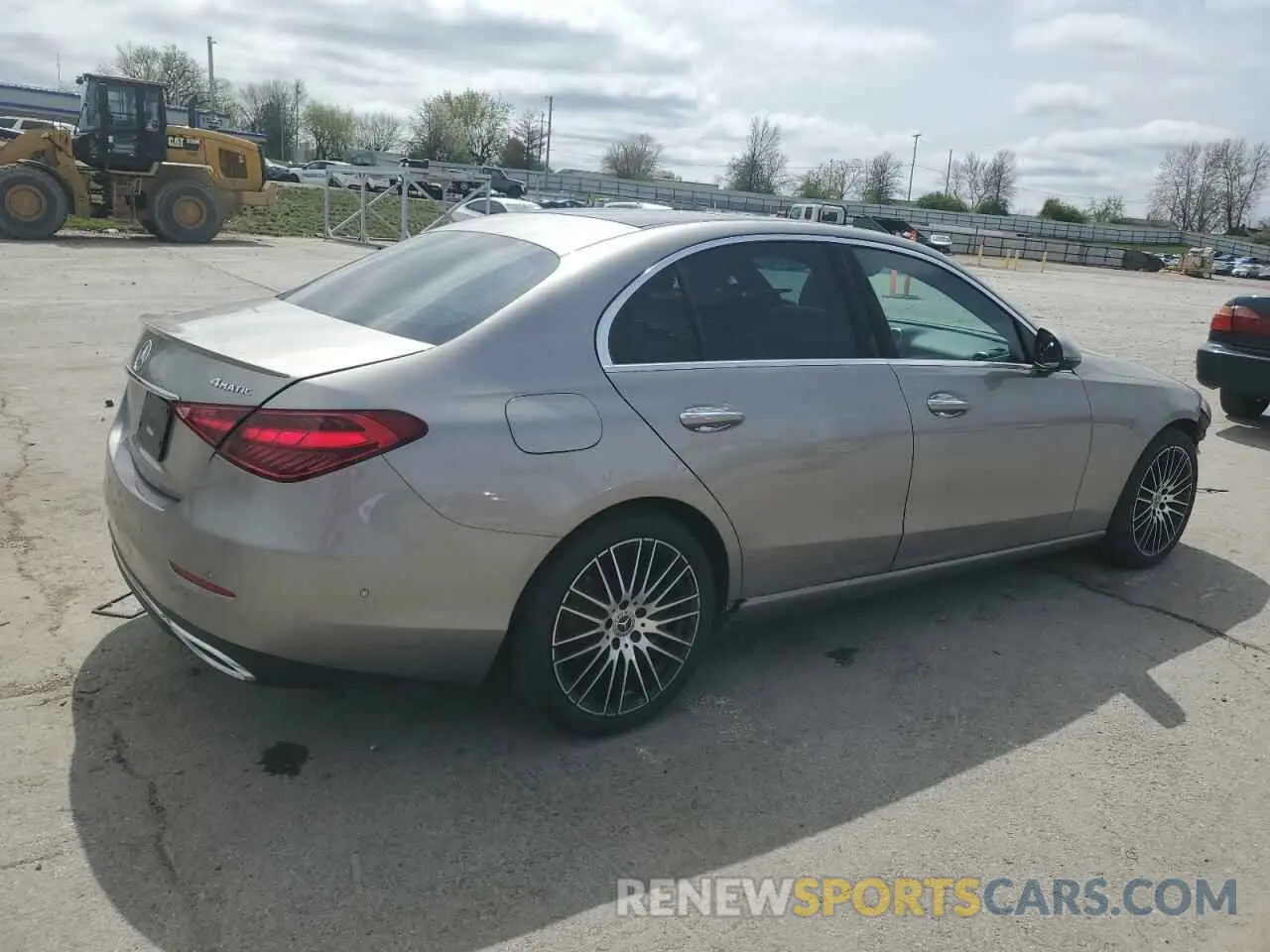 3 Photograph of a damaged car W1KAF4HB5PR097613 MERCEDES-BENZ C-CLASS 2023