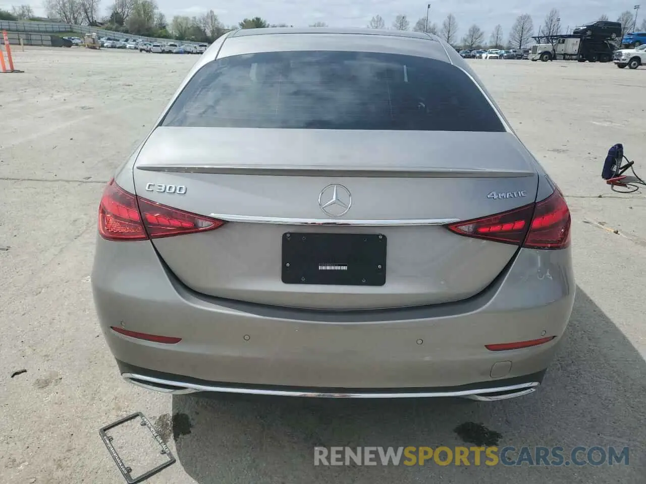6 Photograph of a damaged car W1KAF4HB5PR097613 MERCEDES-BENZ C-CLASS 2023