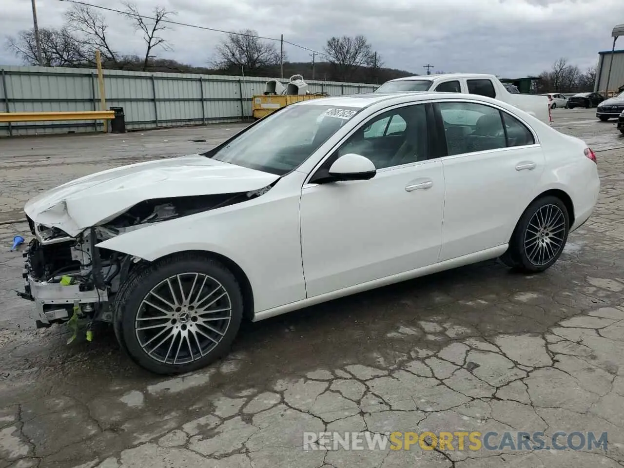 1 Photograph of a damaged car W1KAF4HB5PR120114 MERCEDES-BENZ C-CLASS 2023