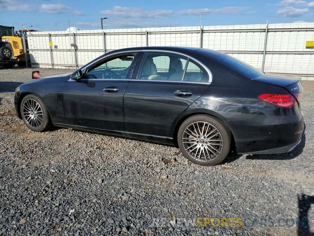 2 Photograph of a damaged car W1KAF4HB5PR131890 MERCEDES-BENZ C-CLASS 2023