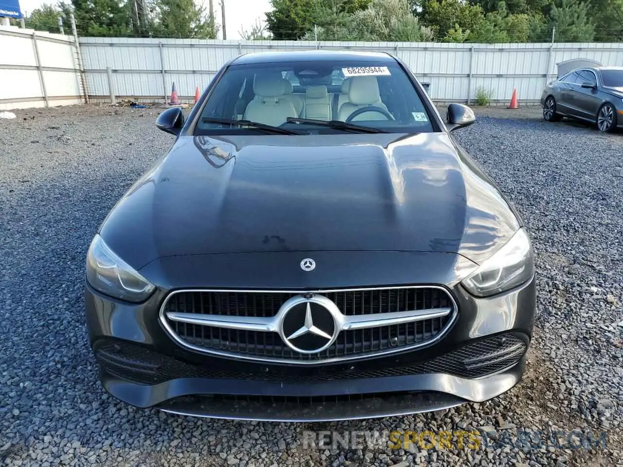 5 Photograph of a damaged car W1KAF4HB5PR131890 MERCEDES-BENZ C-CLASS 2023