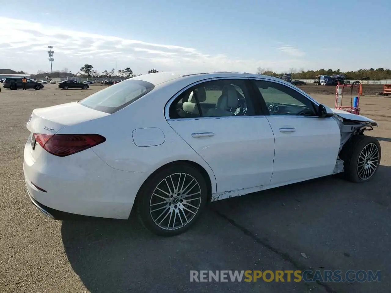 3 Photograph of a damaged car W1KAF4HB6PR082490 MERCEDES-BENZ C-CLASS 2023