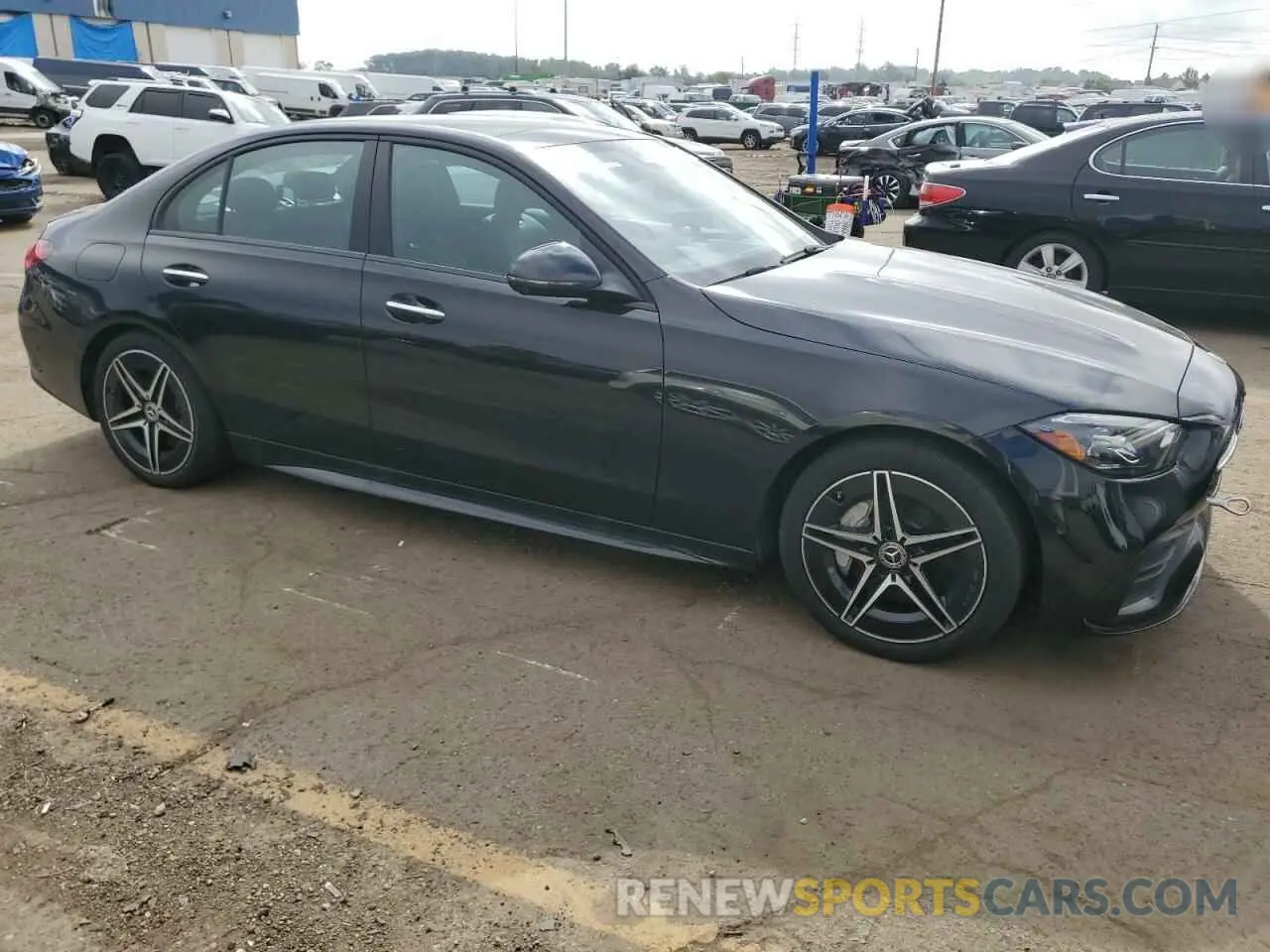4 Photograph of a damaged car W1KAF4HB6PR122244 MERCEDES-BENZ C-CLASS 2023