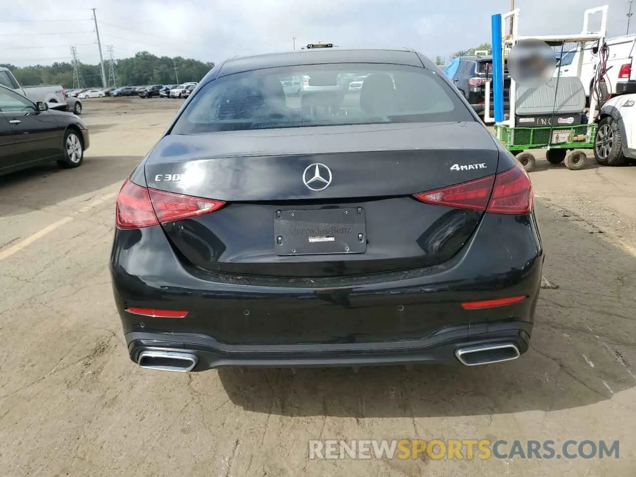 6 Photograph of a damaged car W1KAF4HB6PR122244 MERCEDES-BENZ C-CLASS 2023