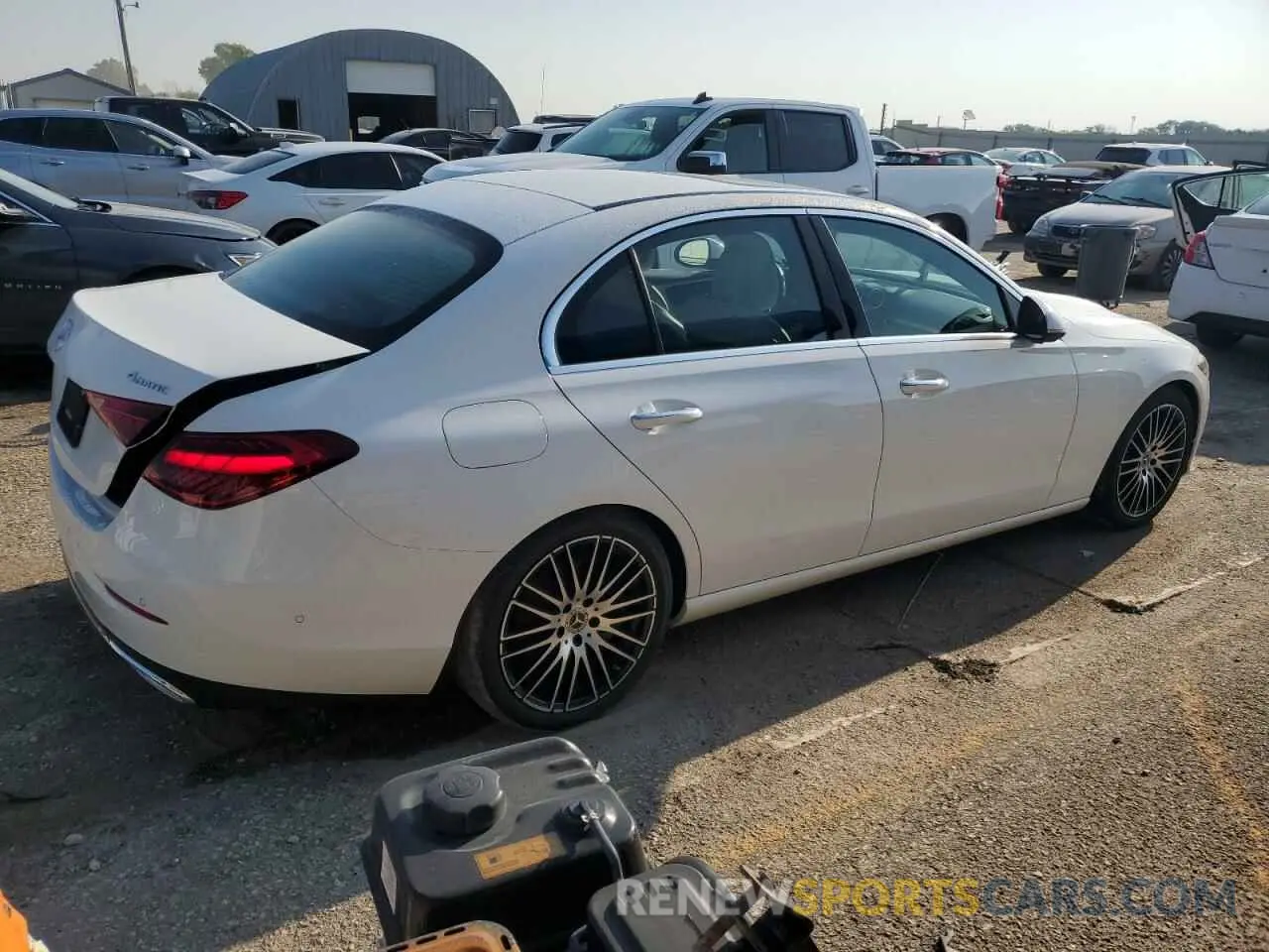 3 Photograph of a damaged car W1KAF4HB6PR132188 MERCEDES-BENZ C-CLASS 2023