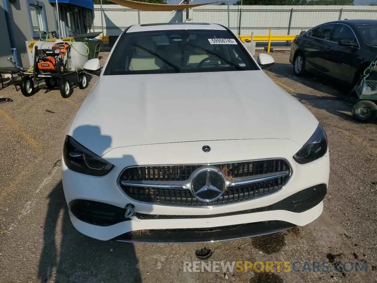 5 Photograph of a damaged car W1KAF4HB6PR132188 MERCEDES-BENZ C-CLASS 2023