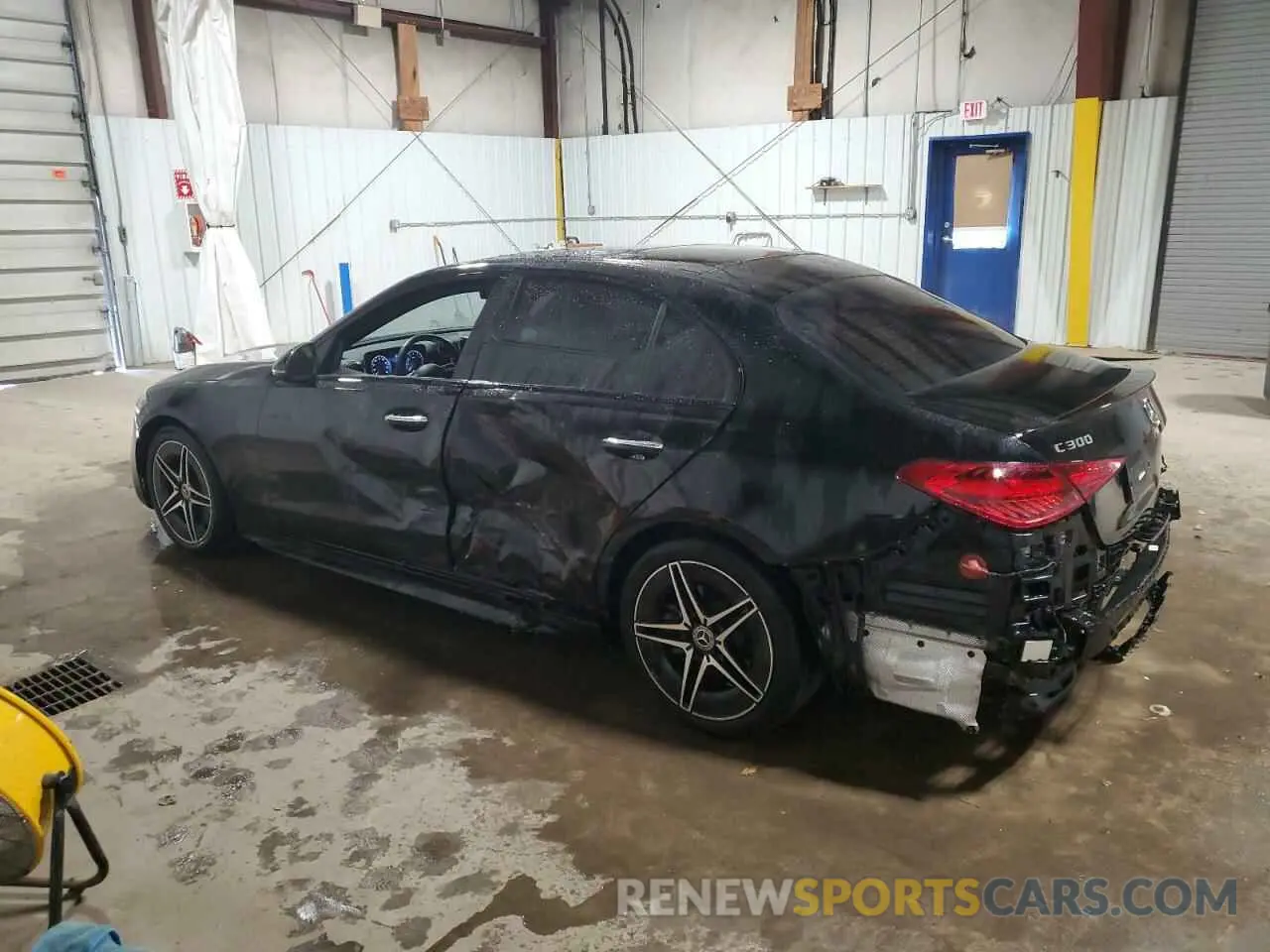 2 Photograph of a damaged car W1KAF4HB7PR081025 MERCEDES-BENZ C-CLASS 2023