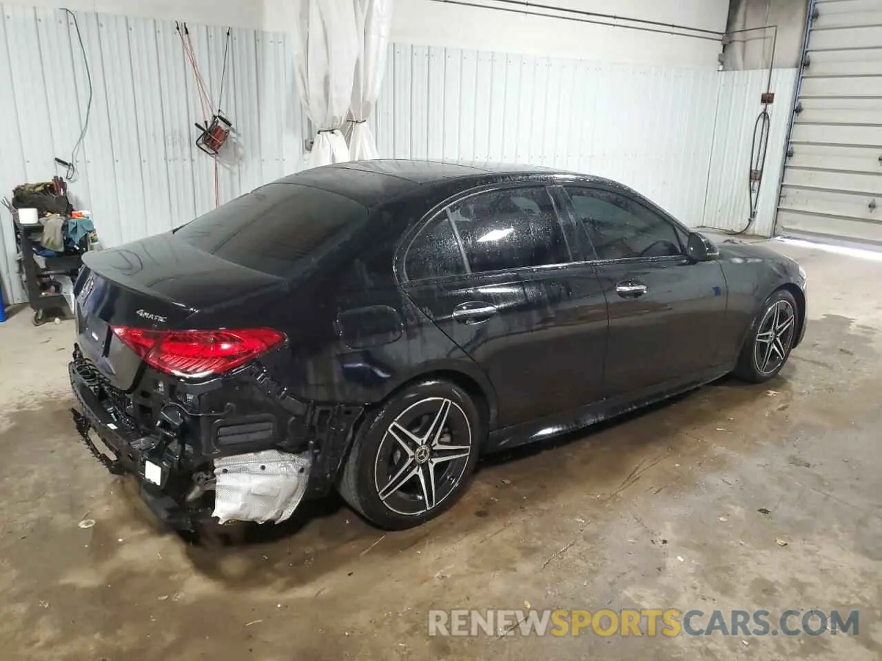 3 Photograph of a damaged car W1KAF4HB7PR081025 MERCEDES-BENZ C-CLASS 2023