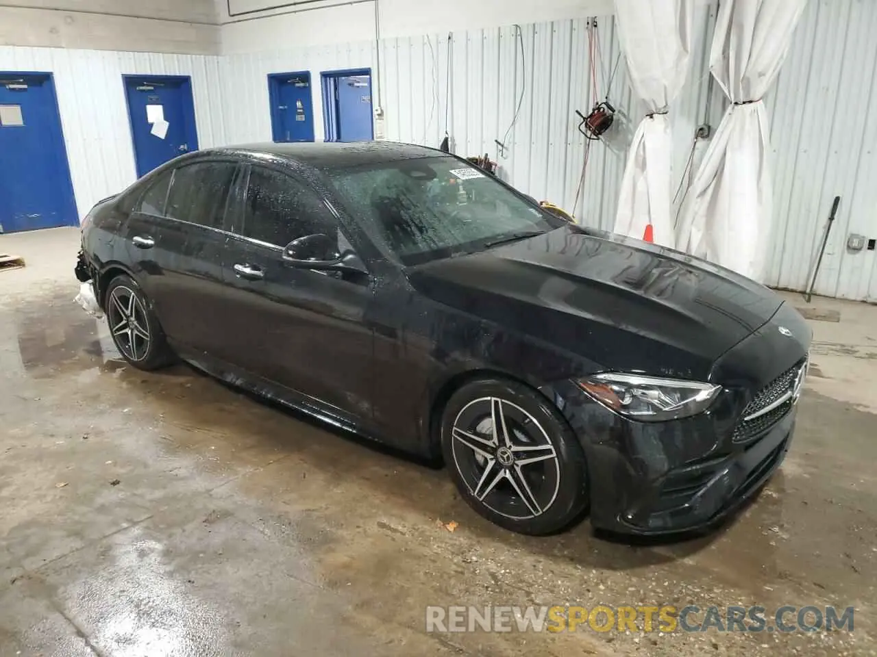 4 Photograph of a damaged car W1KAF4HB7PR081025 MERCEDES-BENZ C-CLASS 2023