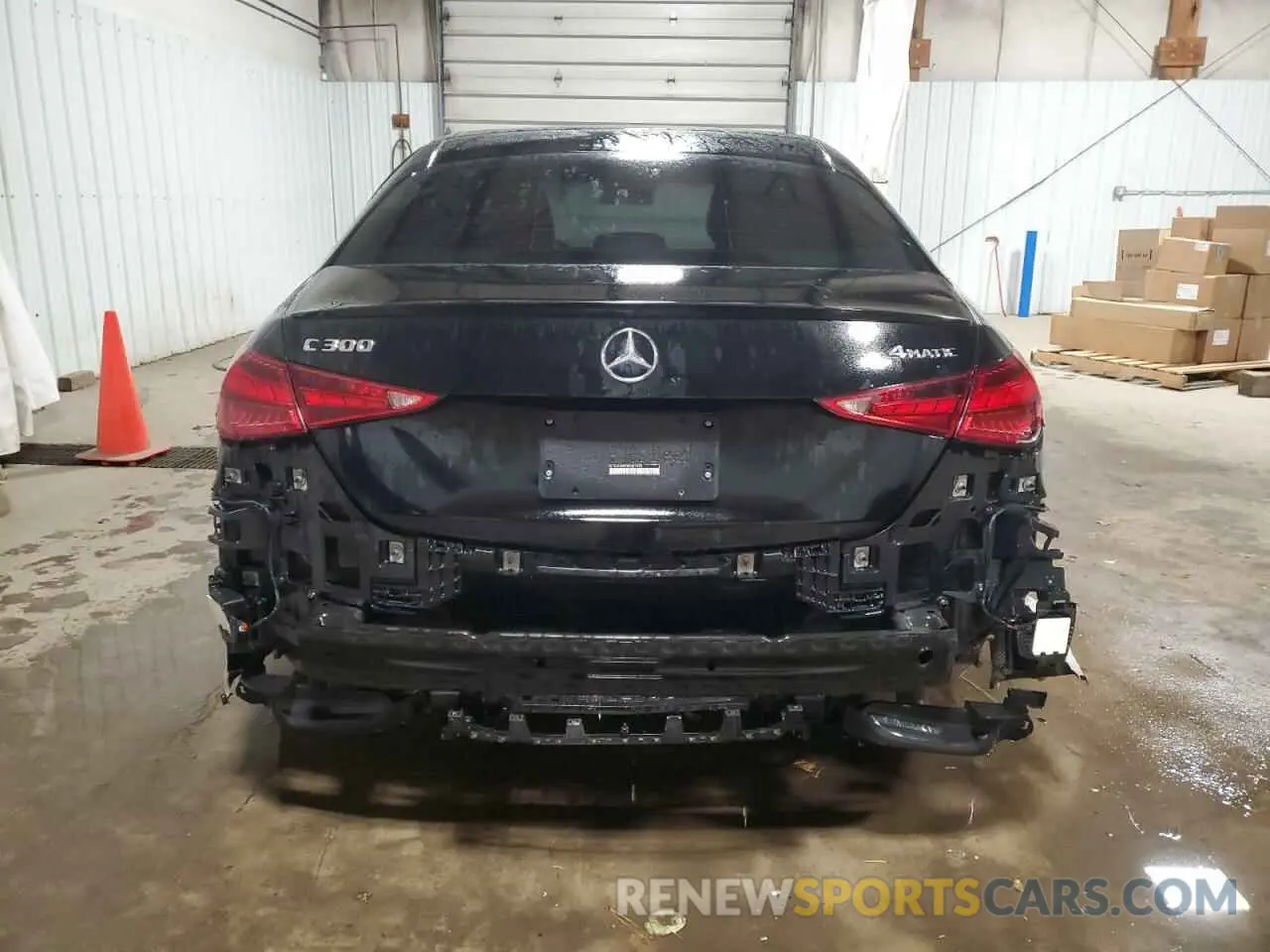6 Photograph of a damaged car W1KAF4HB7PR081025 MERCEDES-BENZ C-CLASS 2023