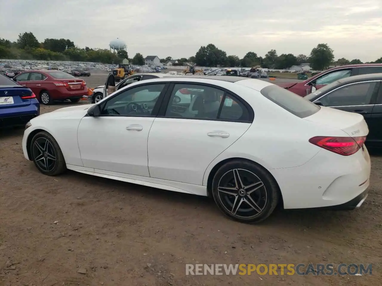 2 Photograph of a damaged car W1KAF4HB7PR123337 MERCEDES-BENZ C-CLASS 2023