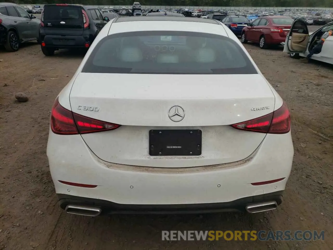 6 Photograph of a damaged car W1KAF4HB7PR123337 MERCEDES-BENZ C-CLASS 2023