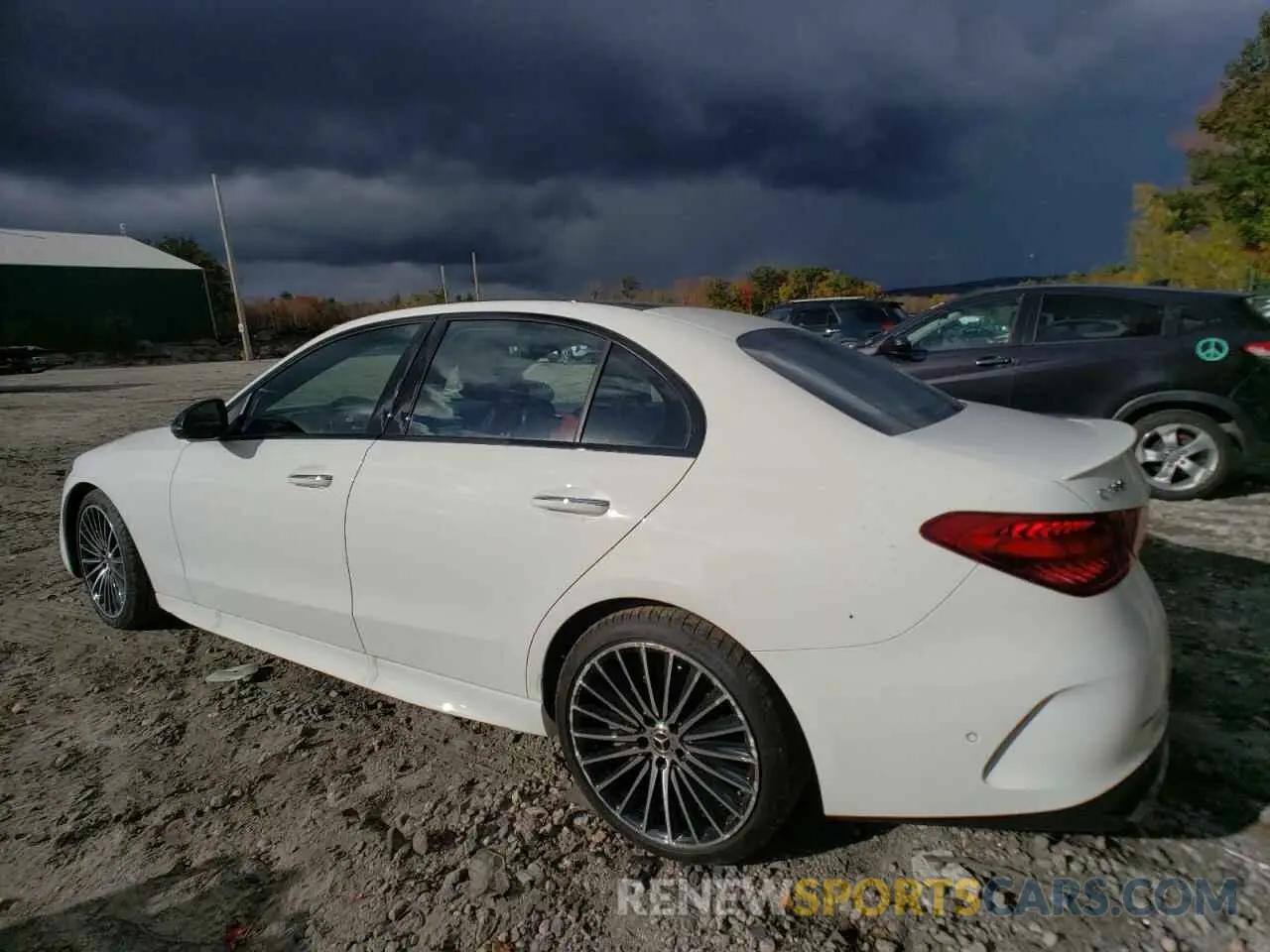 2 Photograph of a damaged car W1KAF4HB7PR133897 MERCEDES-BENZ C-CLASS 2023