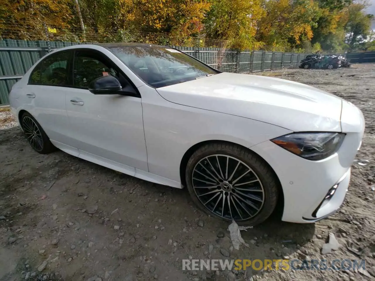 4 Photograph of a damaged car W1KAF4HB7PR133897 MERCEDES-BENZ C-CLASS 2023