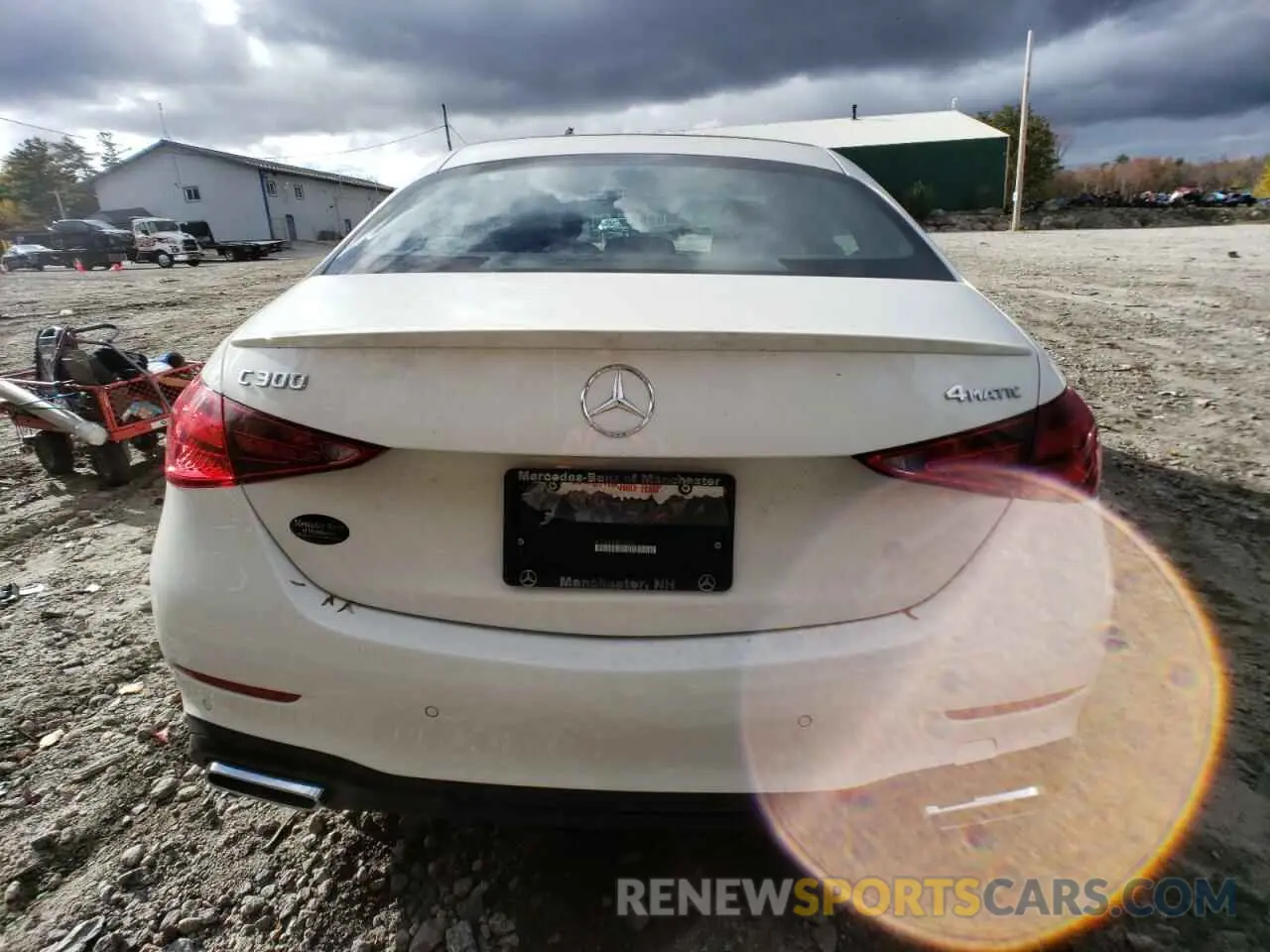 6 Photograph of a damaged car W1KAF4HB7PR133897 MERCEDES-BENZ C-CLASS 2023
