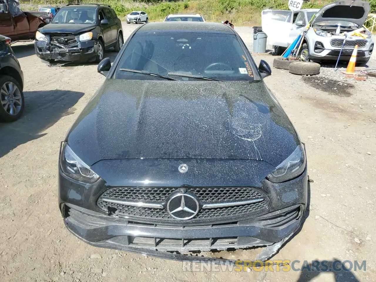 5 Photograph of a damaged car W1KAF4HB8PR073838 MERCEDES-BENZ C-CLASS 2023