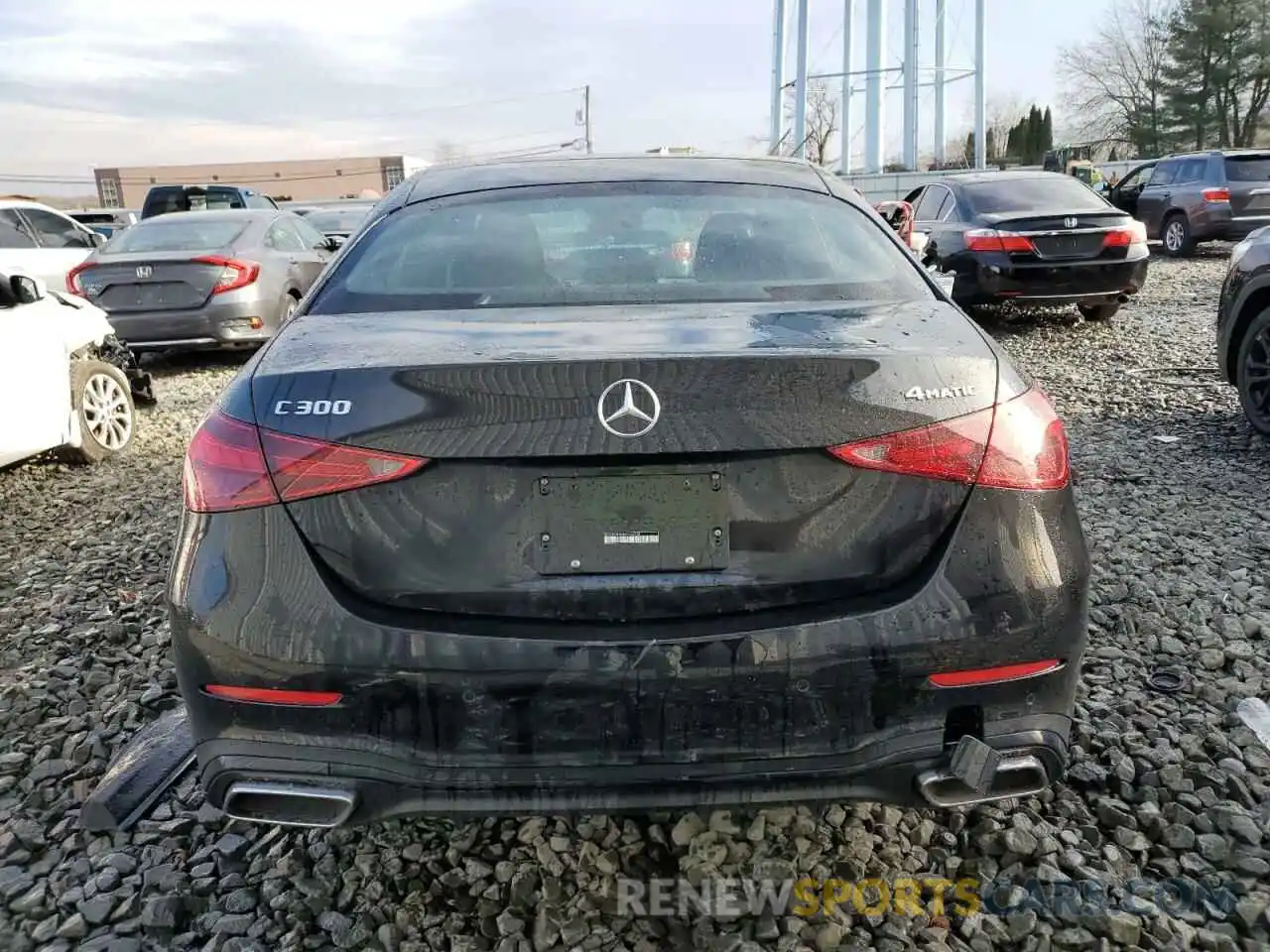 6 Photograph of a damaged car W1KAF4HB8PR154239 MERCEDES-BENZ C-CLASS 2023