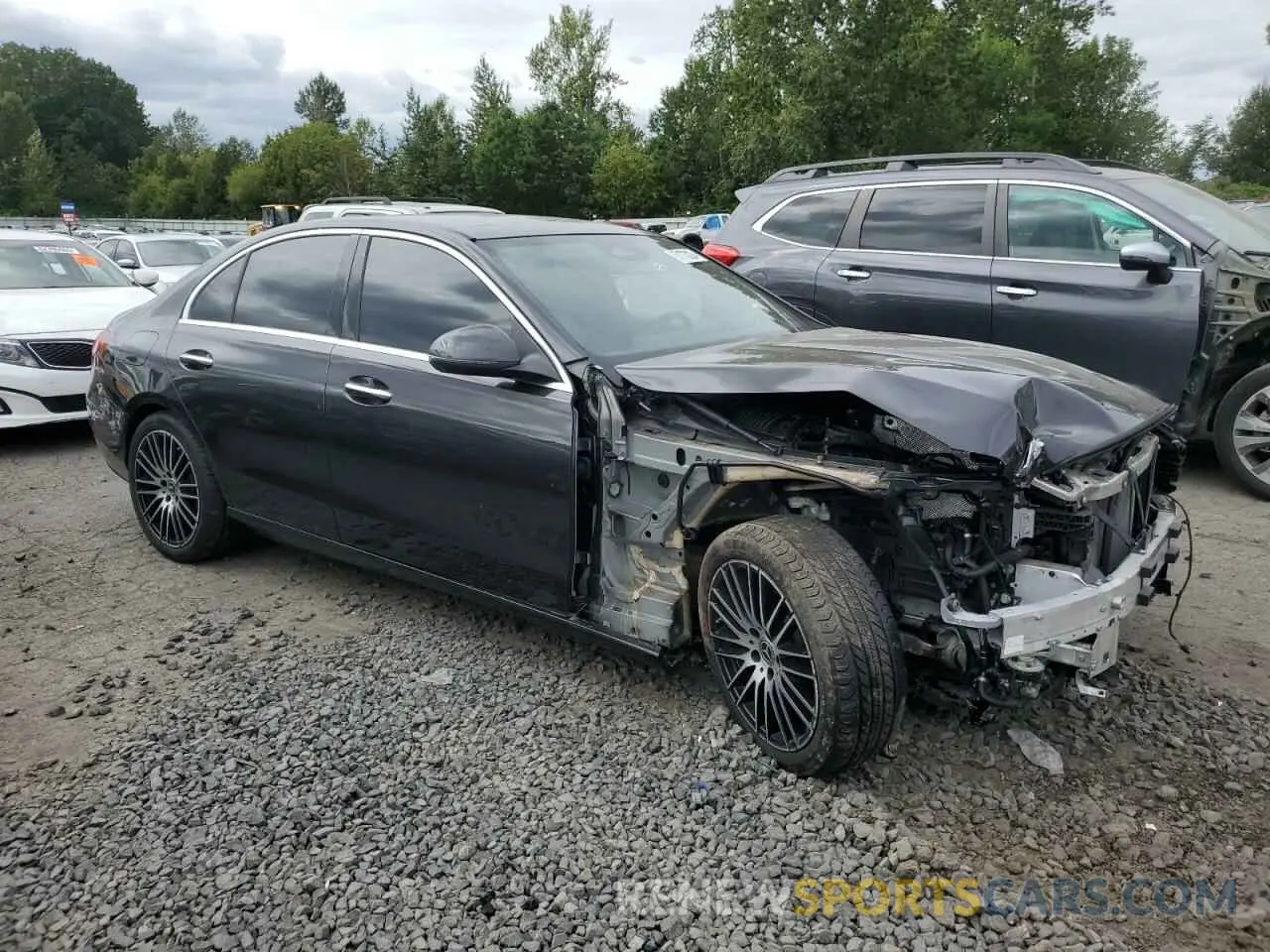 4 Photograph of a damaged car W1KAF4HB9PR092253 MERCEDES-BENZ C-CLASS 2023