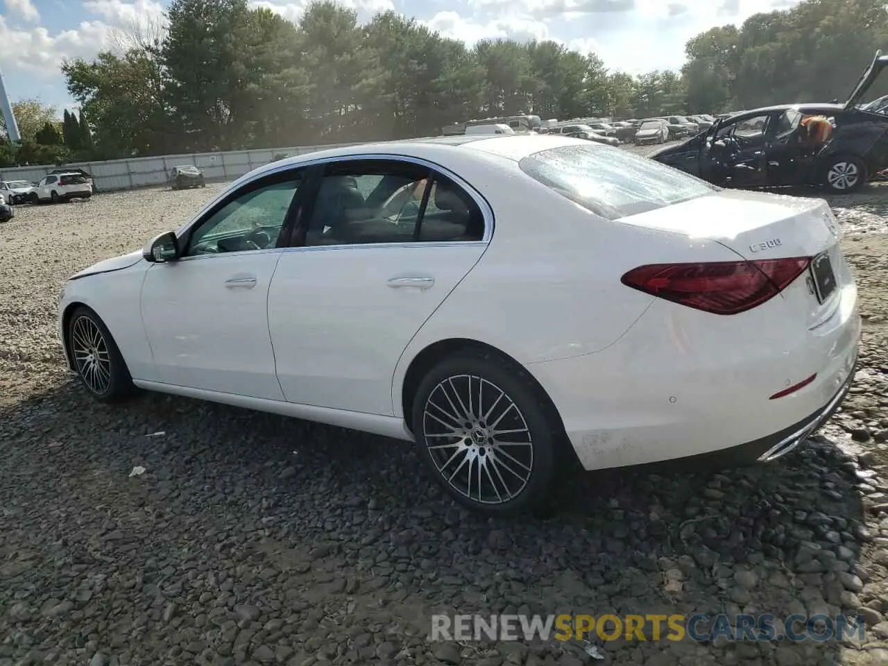 2 Photograph of a damaged car W1KAF4HB9PR124862 MERCEDES-BENZ C-CLASS 2023