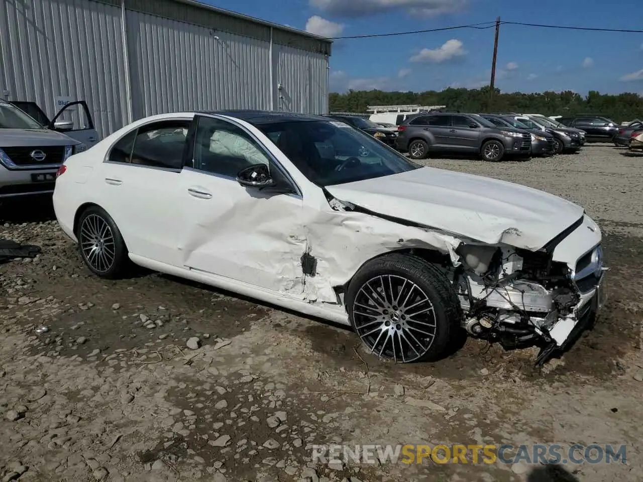 4 Photograph of a damaged car W1KAF4HB9PR124862 MERCEDES-BENZ C-CLASS 2023
