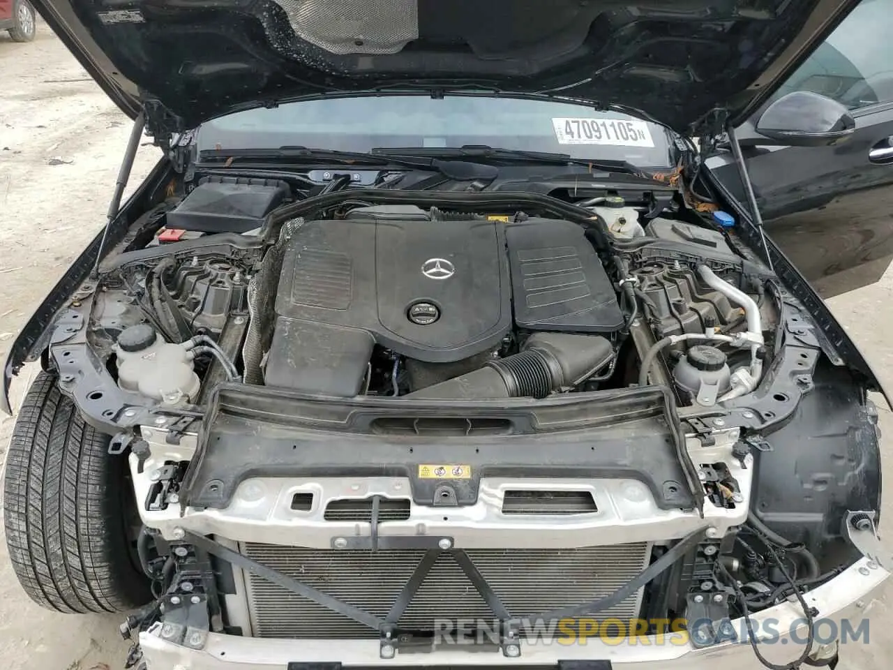 11 Photograph of a damaged car W1KAF4HBXPR108122 MERCEDES-BENZ C-CLASS 2023