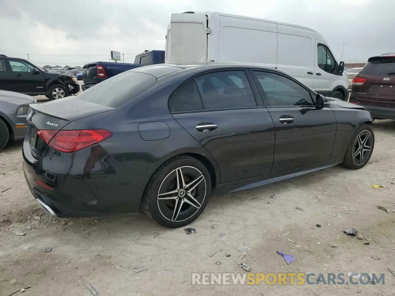3 Photograph of a damaged car W1KAF4HBXPR108122 MERCEDES-BENZ C-CLASS 2023