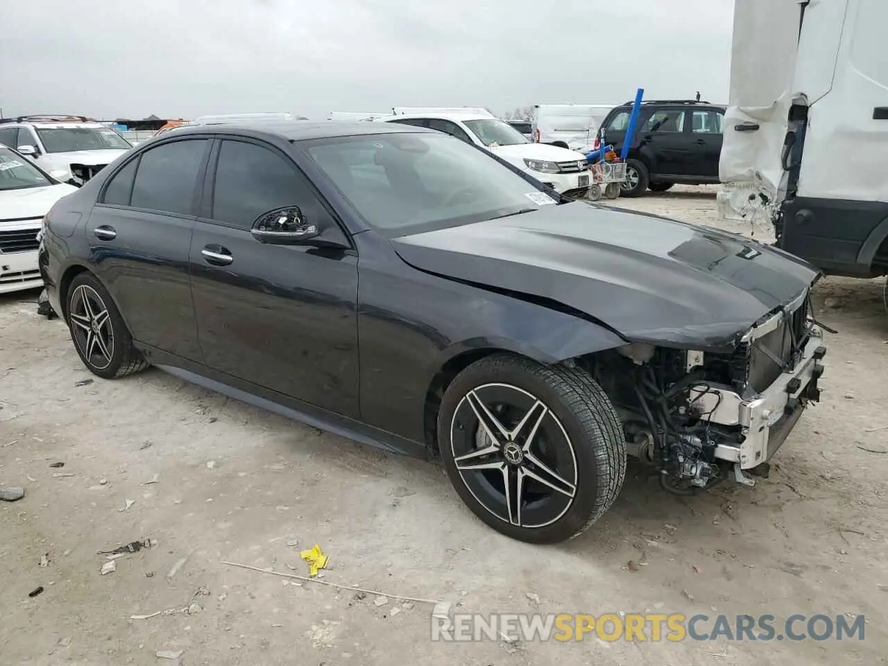 4 Photograph of a damaged car W1KAF4HBXPR108122 MERCEDES-BENZ C-CLASS 2023