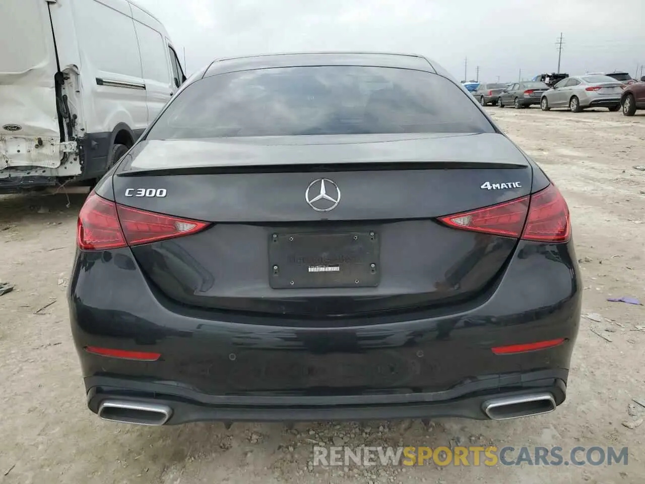 6 Photograph of a damaged car W1KAF4HBXPR108122 MERCEDES-BENZ C-CLASS 2023