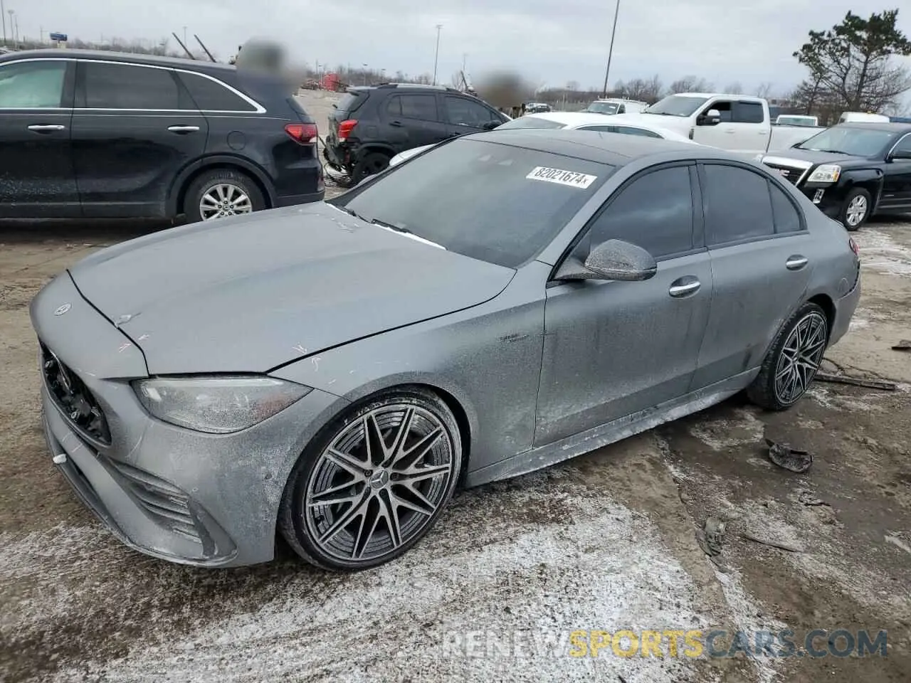 1 Photograph of a damaged car W1KAF8HB1PR096515 MERCEDES-BENZ C-CLASS 2023
