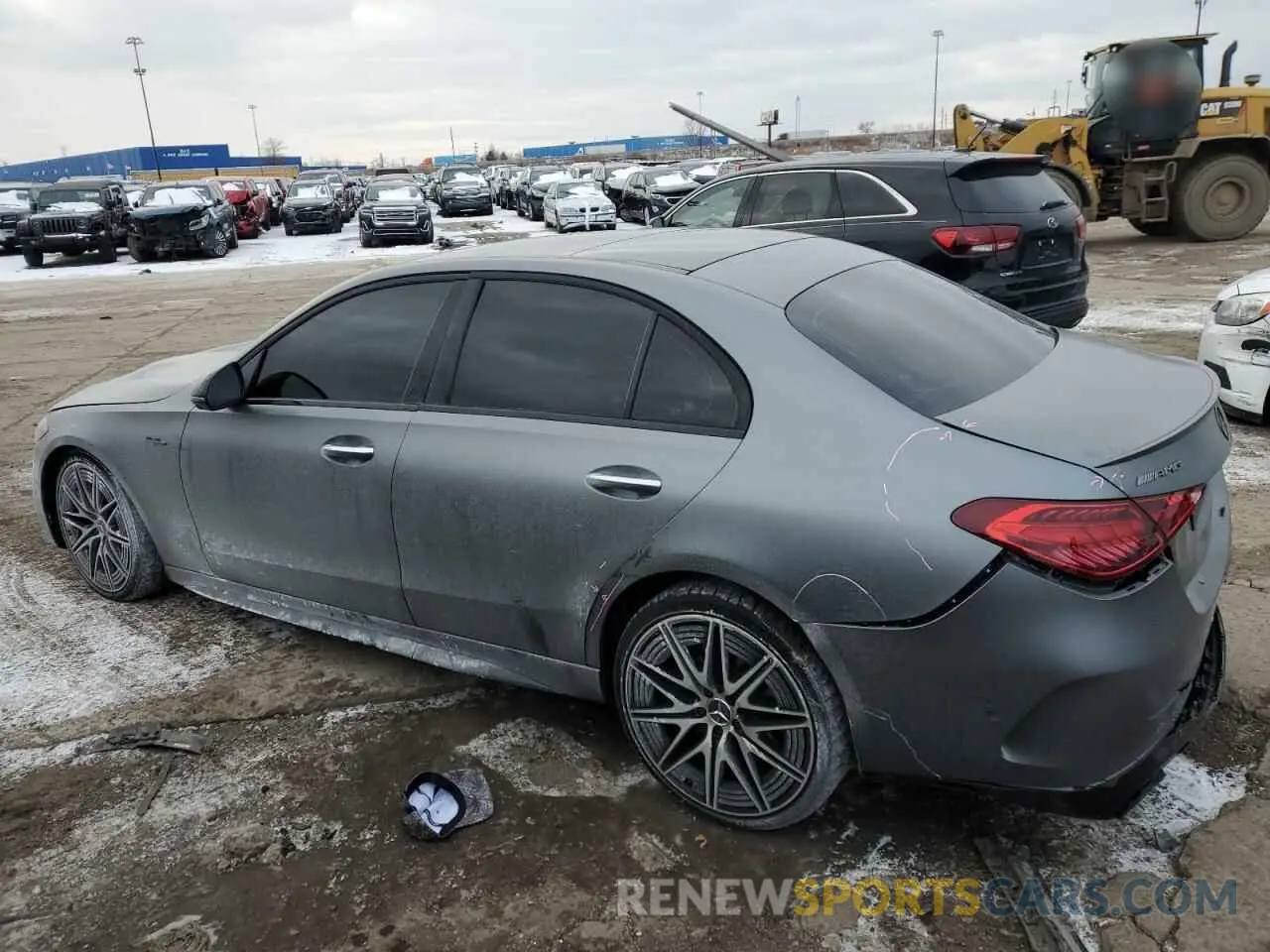 2 Photograph of a damaged car W1KAF8HB1PR096515 MERCEDES-BENZ C-CLASS 2023