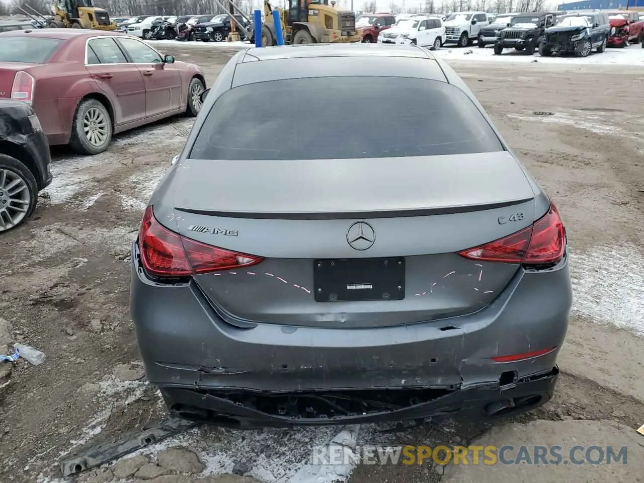 6 Photograph of a damaged car W1KAF8HB1PR096515 MERCEDES-BENZ C-CLASS 2023