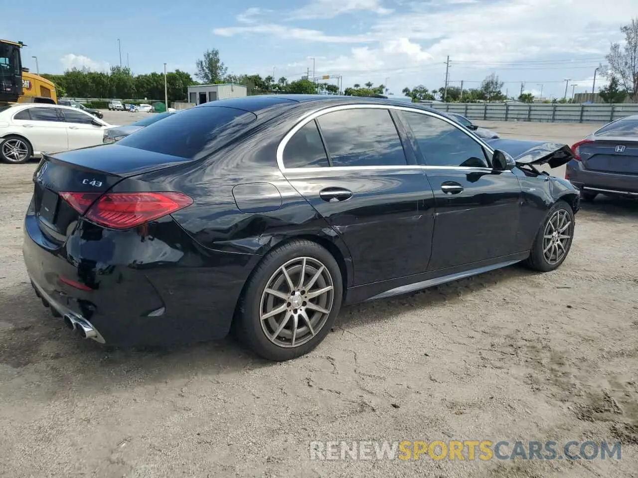 3 Photograph of a damaged car W1KAF8HB2PR114410 MERCEDES-BENZ C-CLASS 2023
