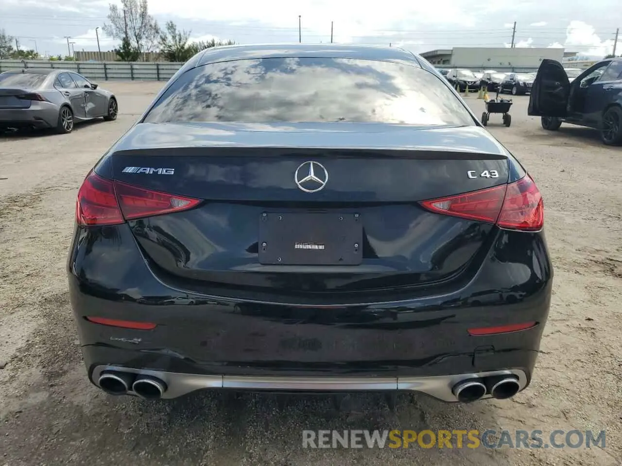 6 Photograph of a damaged car W1KAF8HB2PR114410 MERCEDES-BENZ C-CLASS 2023