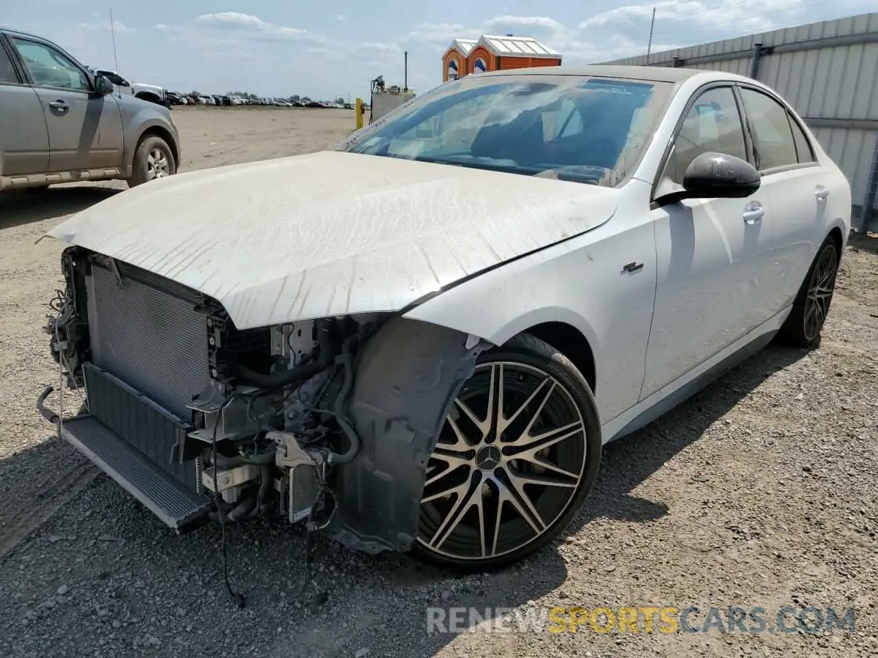 1 Photograph of a damaged car W1KAF8HB5PR123506 MERCEDES-BENZ C-CLASS 2023