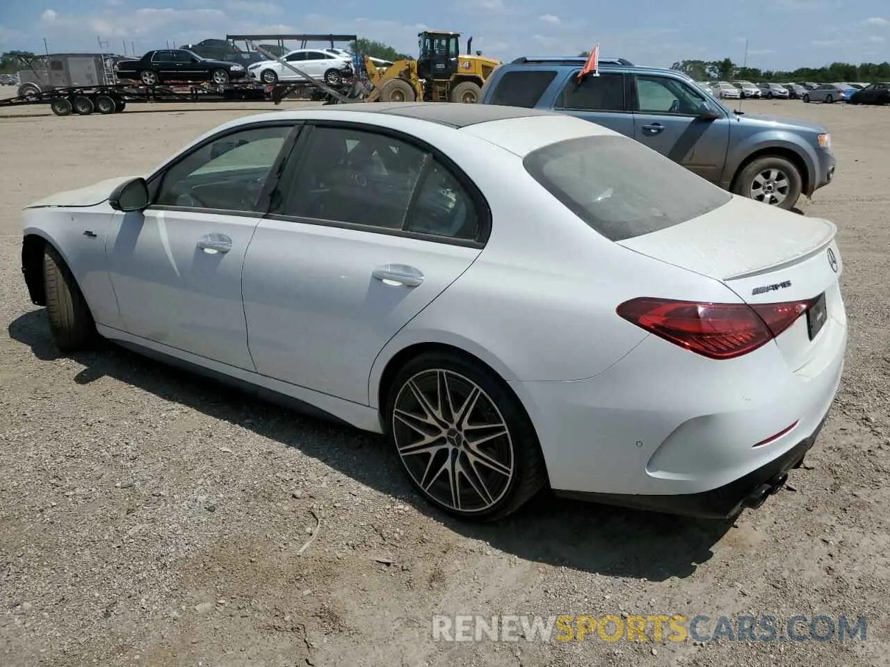 2 Photograph of a damaged car W1KAF8HB5PR123506 MERCEDES-BENZ C-CLASS 2023
