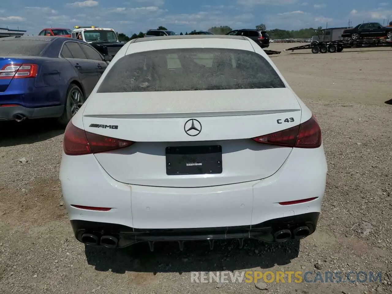 6 Photograph of a damaged car W1KAF8HB5PR123506 MERCEDES-BENZ C-CLASS 2023